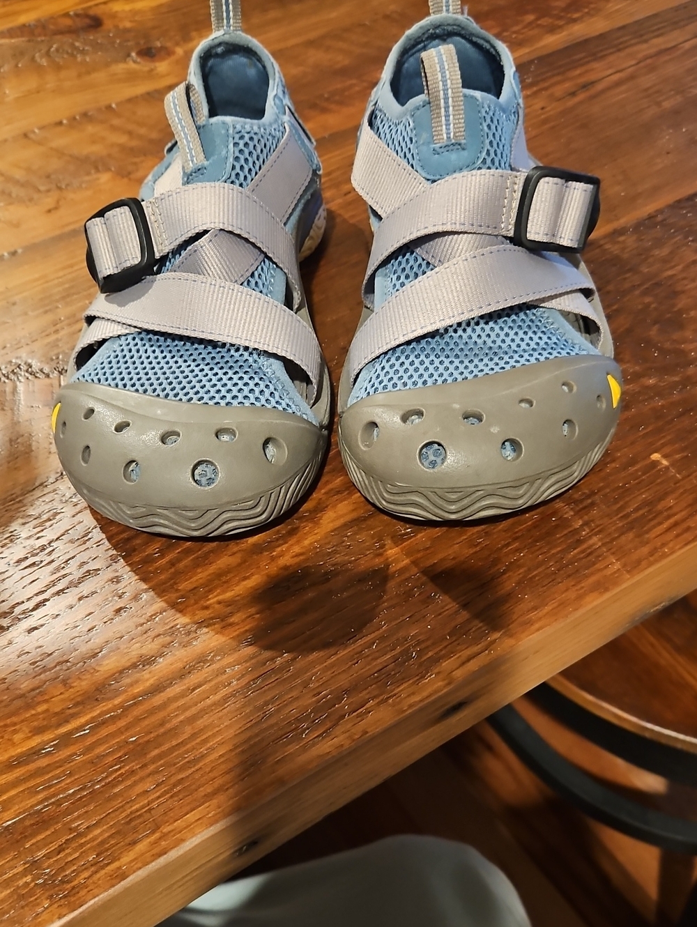 Womens Keen H2 Water- Hiking Ready Active Sandals - Light Blue & Gray